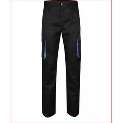 PANTALÓN STRETCH BICOLOR AZUL NAVY/CELESTE T-40