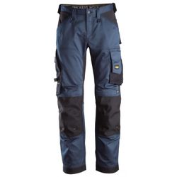 PANTALON STRETCH HOLGADO AW AZUL MARINO T-52