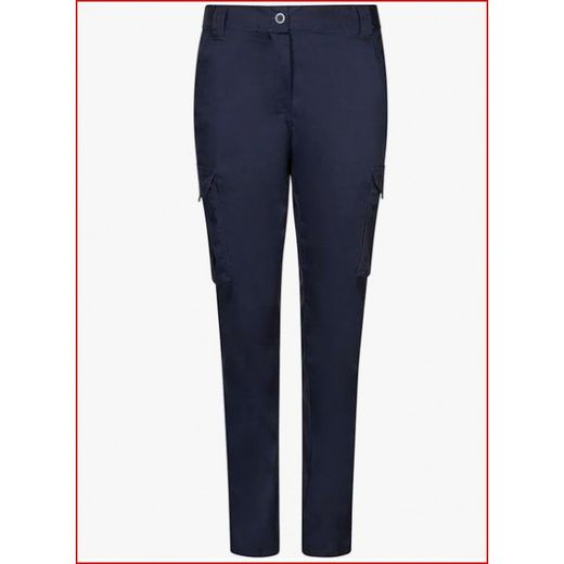 PANTALON STRETCH MUJER AZUL NAVY T-44