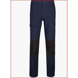PANTALON TREKKING STRETCH AZUL NAVY/NEGRO T-L