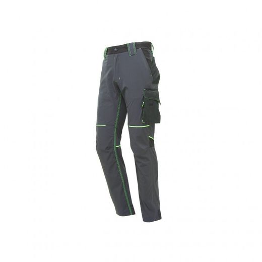 PANTALON WORLD ASPHALT GREY/GREEN T-XL
