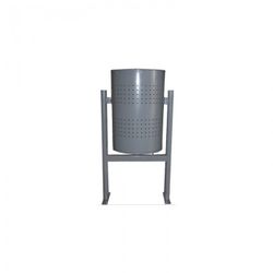 PAPELERA FS- 60 LITROS GRIS ACT2503