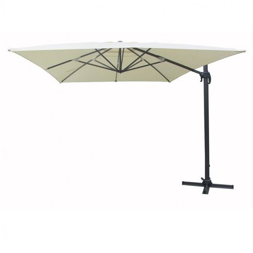 PARASOL ALUMINIO LATERAL 3X3. CRUDO/ANTR
