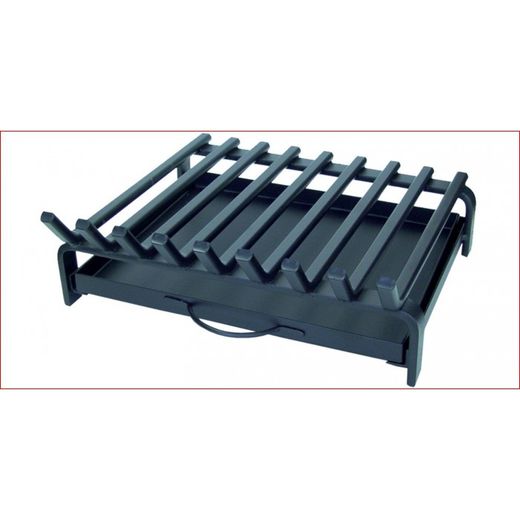 PARILLA PARA CHIMENEA. CON CAJON