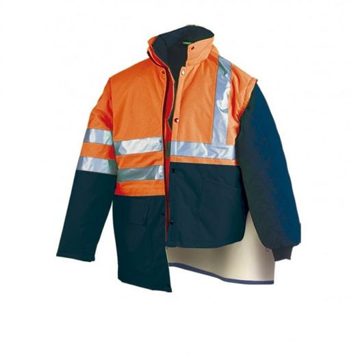 PARKA FLUO TRIPLE USO NARANJA/AZUL T-XXXL (288PKFMIXNFA/3XL)