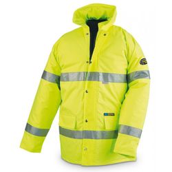 *PARKA FLUORESCENTE AMARILLA T-M (288-PFYM)