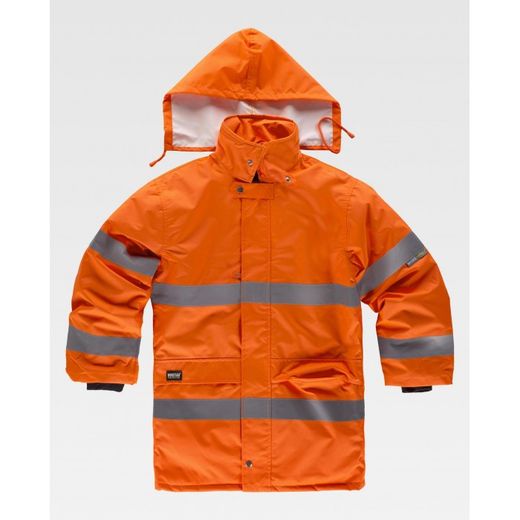PARKA REF.C3200 NARANJA A.V. T-4XL