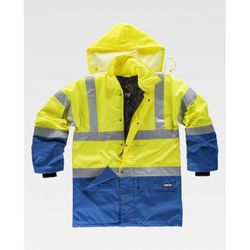 PARKA REF.C3711 AZULINA+AMARILLO A.V. T-M