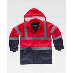PARKA REF.C3717 ROJO A.V.+MARINO T-L