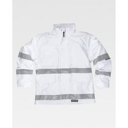 PARKA REF.S1008 BLANCO T-S