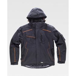 PARKA REF.S1150 NEGRO T-M