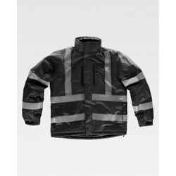 PARKA REF.S9263 NEGRO T-L