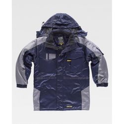 PARKA REF.WF1912 MARINO+GRIS T-M
