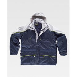 PARKA REF.WF5858 MARINO+GRIS CLARO T-L