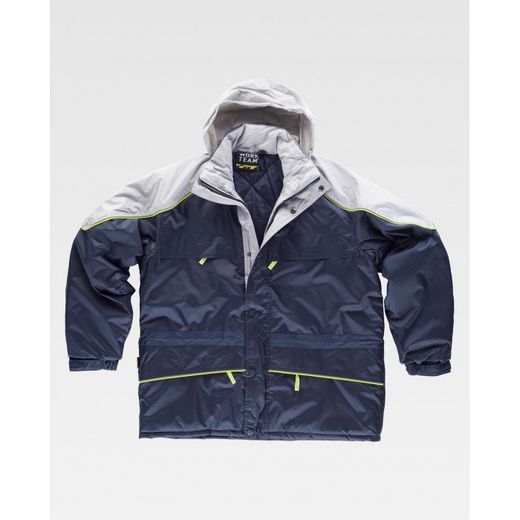 PARKA REF.WF5858 MARINO+GRIS CLARO T-L
