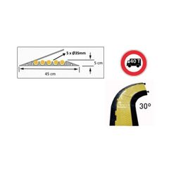 PASACABLES CP1002 - 910X500X45MM
