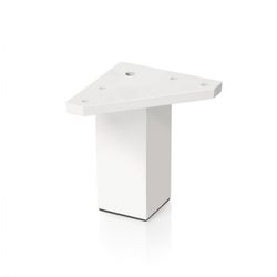 PATA CUADR.ABS 40XH 60MM.BLANCO