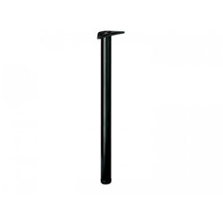 PATA MESA 2-870X60 ACERO NEGRO (S)