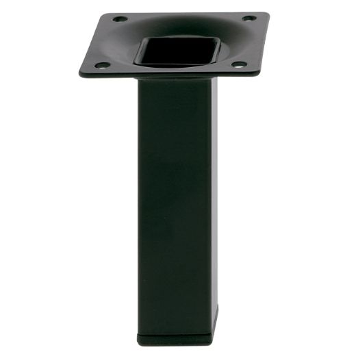 Amig 21739 | pata de mesa 3 | 25 x 25 x 600 mm | acero | negro