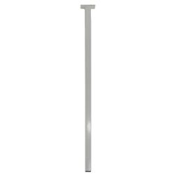 Amig 21741 | pata de mesa 3 | 25 x 25 x 700 mm | acero | blanco