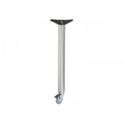PATA MESA 6-710X60 ACERO CROMO MATE (S)