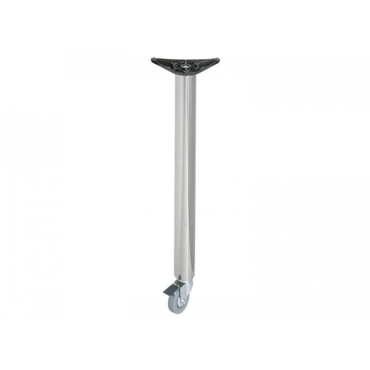PATA MESA 6-710X60 ACERO CROMO MATE (S)