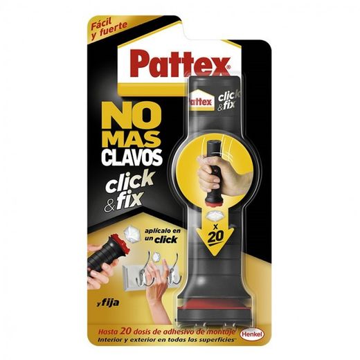 PATTEX NO MAS CLAVOS CLICK &FIX 30G SOBREMESA DISPLAY