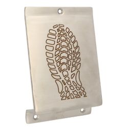 Amig 23958 | pedal puerta 1 | 147 x 98 x 3 mm | acero inoxidable 18/8 | mate