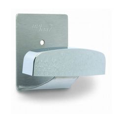 PERCHA GRANDE. ACERO. ADHESIVA / CROMADO. BLISTER 1 UD.