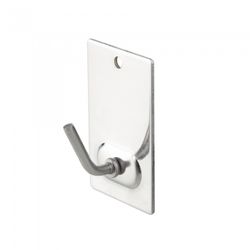 PERCHA INOX 302 25X40 MM. BL. 2 U