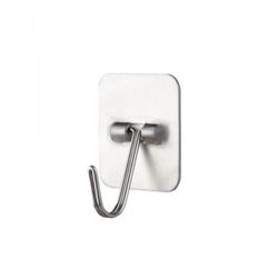 PERCHA INOX 30X35MM. BL. 2U C/GANCHO