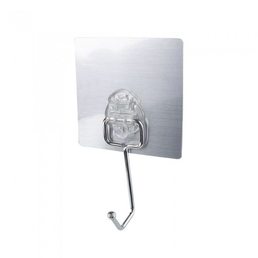 PERCHA INOX ADHESIVO REUTILIZABLE