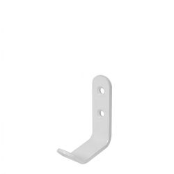 PERCHA MET. SENCILLA BLANCA 60 MM