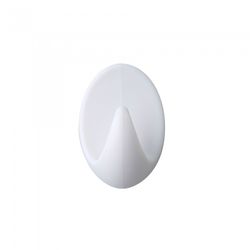 PERCHA PLASTICO 25X35MM. BLANCA BL.5