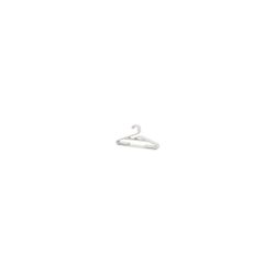 PERCHA PLASTICO 5 UN. 41CM. BCA. HABITEX