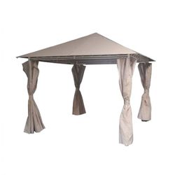PERGOLA ACERO 2,95X2,95XH2,65 M