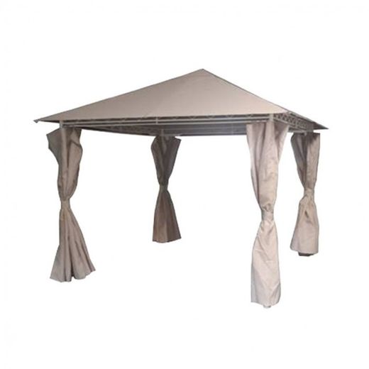 PERGOLA ACERO 2,95X2,95XH2,65 M