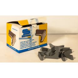 PIES SENCILLO P/35 GRIS (UNIDAD)