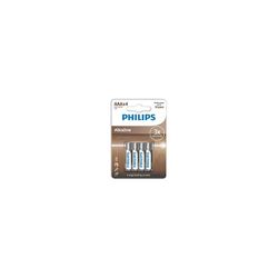 PILA ALCALINA PHILIPS LR03 AAA BLISTER 4 UND