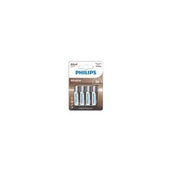 PILA ALCALINA PHILIPS LR06 AA BLISTER 4 UND