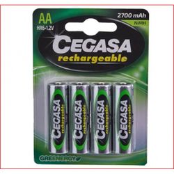 PILA CEGASA RECARGABLE HR6 BL-4