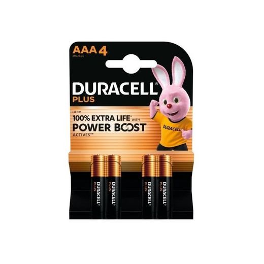 PILA DURACELL POWER BOOST LR03-AAA BL.4