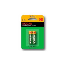 PILA RECARGABLE KODAK NI-MH AA 2.600MA BLISTER 2