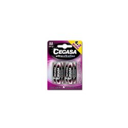PILAS ULTRA ALCALINAS LR06 CEGASA BL.4+2