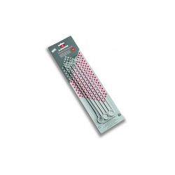 PINCHO BARBACOA CUADRADO INOX 305 MM.