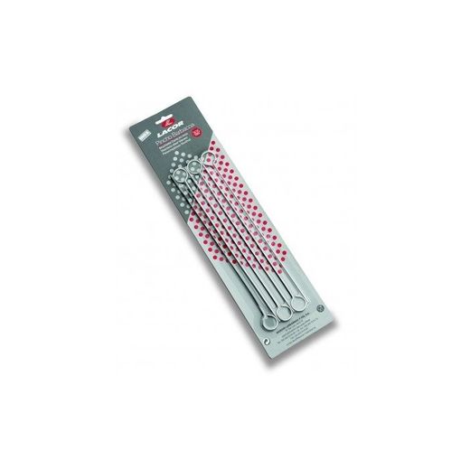 PINCHO BARBACOA CUADRADO INOX 305 MM.