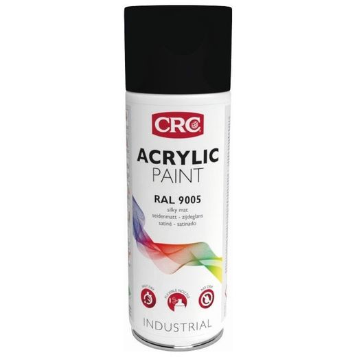 PINTURA ACRYLIC PAINT RAL 9005 NEGRO SATINADO 400ML