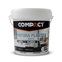 PINTURA PLASTICA INT-EXT BLANCA 4L 6KG