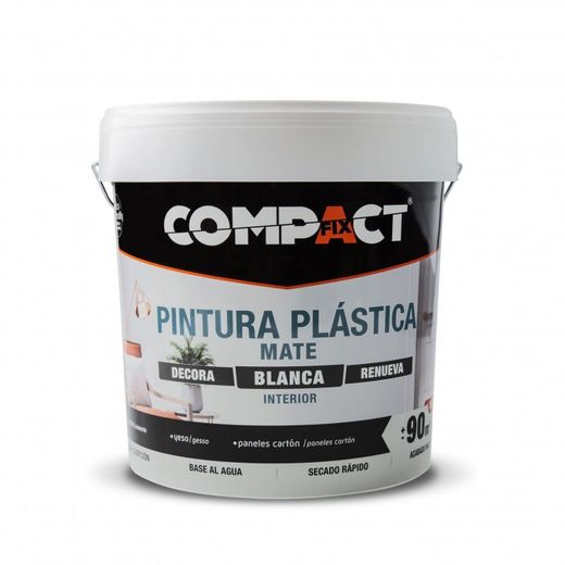 PINTURA PLASTICA INTERIOR BLANCA 15L 24K