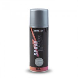 PINTURA SPRAY 200ML. BRILLO PLATA